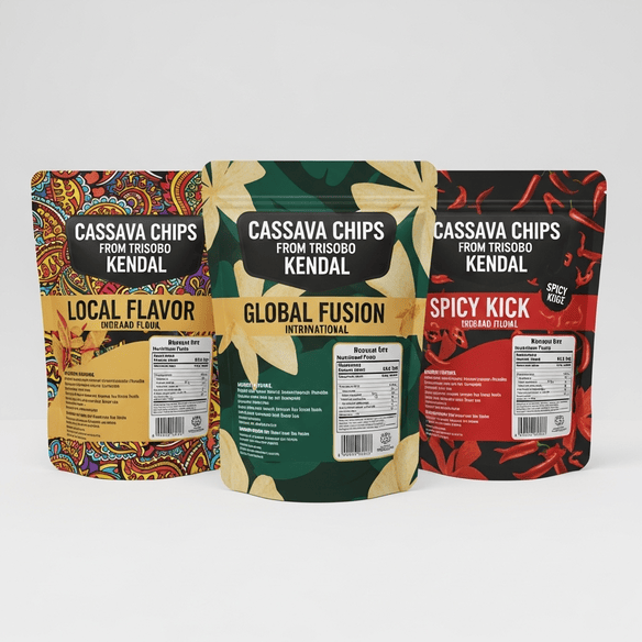 Semangkuk kripik singkong Trisobo